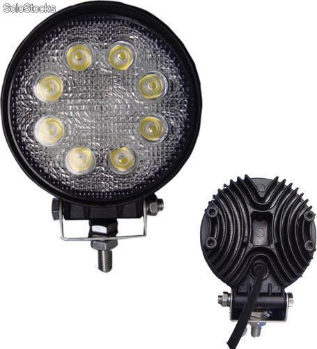 Foco Faenero LED Redondo 5" 10-30VDC corto Alcance