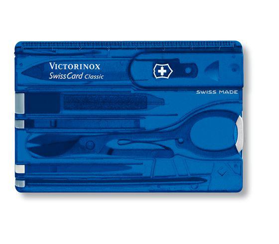 VICTORINOX SWISSCARD CLASSIC 10FUN AZUL