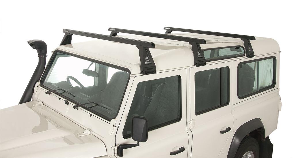 barra de techo con anclje land rover rhino rack