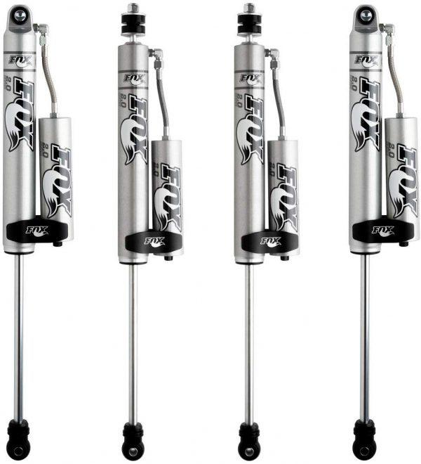 KIT DE SUSPENSION CON AMORTIGUADORES2.0 PERFORMANCE SERIES CON RESERVORIO JEEP WRANGLER JK (07-18) – FOX Ajustable 1,5″ a 3,5″