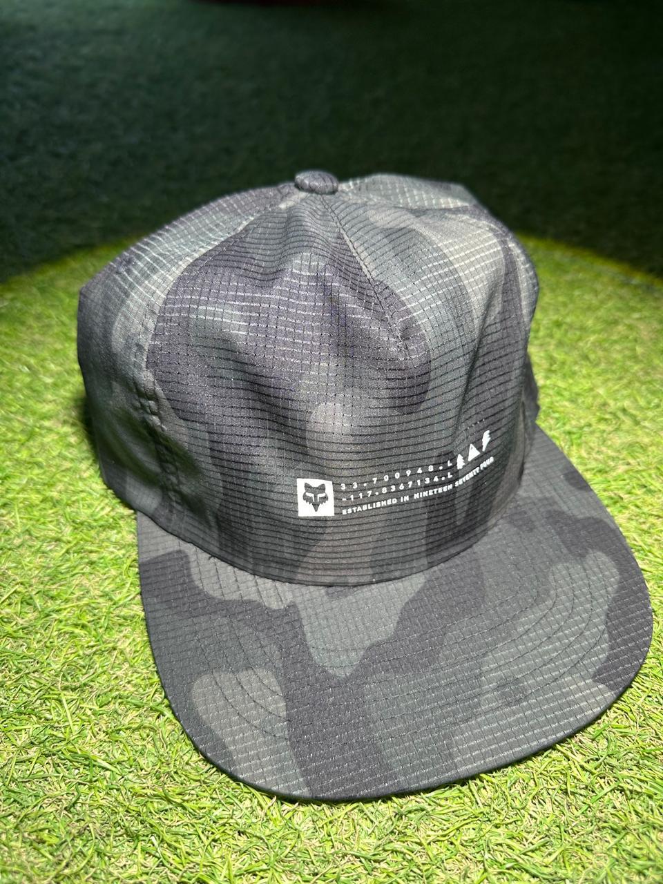 FOX JOCKEY BASE OVER ADJUSTABLE HAT CAMO VERDE