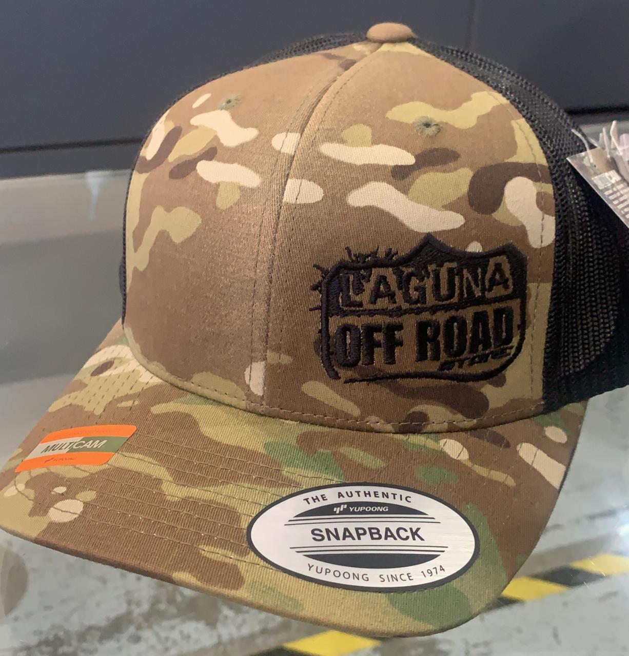 JOCKEY LAGUNA OFF ROAD SNAPBACK CAMUFLAJE CAFE/NEGRO