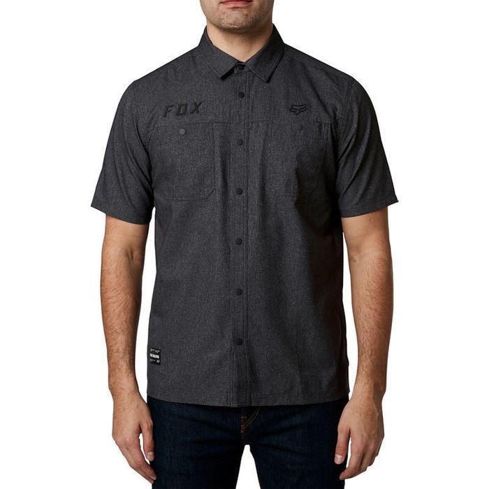 FOX CAMISA MANGA CORTA STARTER NEGRO TALLA L