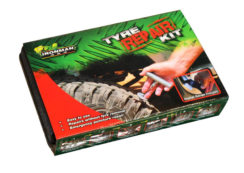 IRONMAN KIT REPARACION DE NEUMATICOS