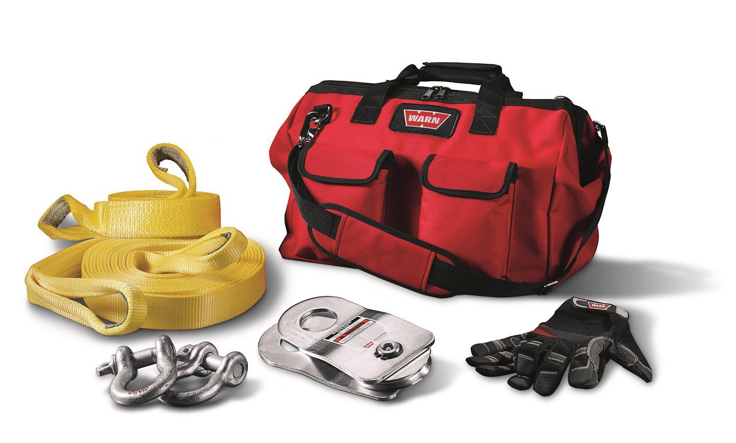 WARN KIT ACCESORIOS C/BOLSO ROJO 88900