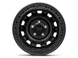 17X9.0 5X127/-38 KMC TANK BEADLOCK SATIN BLACK KM236 K
