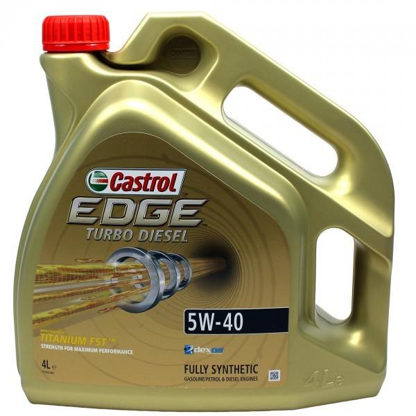 CASTROL 5W40 EDGE TURBO DIESEL 4 LT