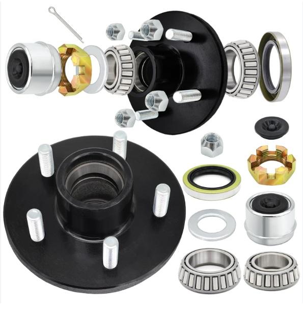 MAZA RUEDA 5X114 PARA 3500LBS (1575KG) CON PIVOTE(MUÑON)