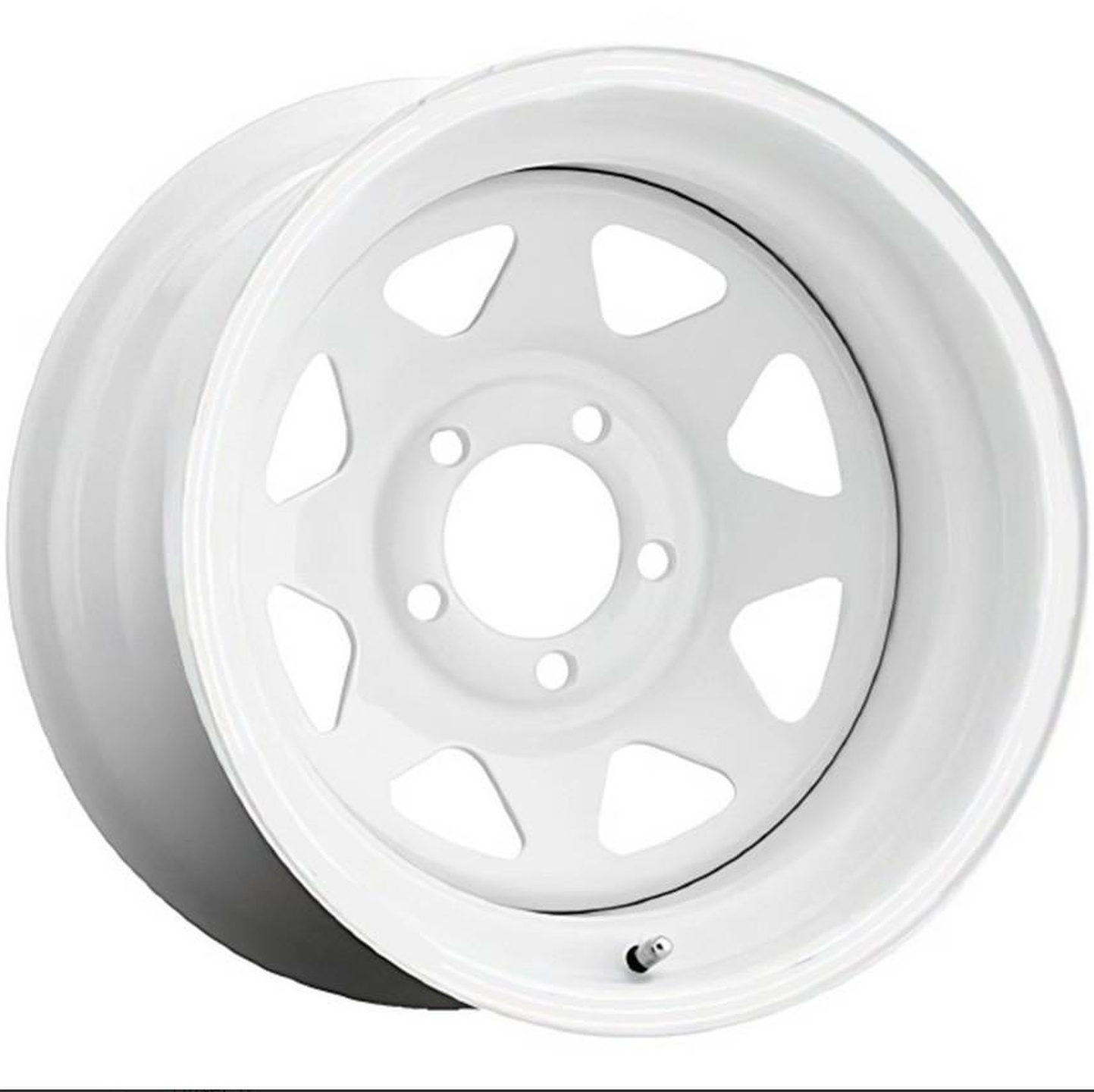 LLANTA 15 x 6 DE ANCHO PASO 5 x 114 BLANCA