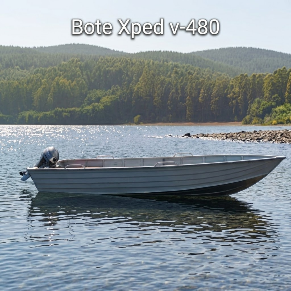Bote Aluminio Xped V-480 Espejo Alto