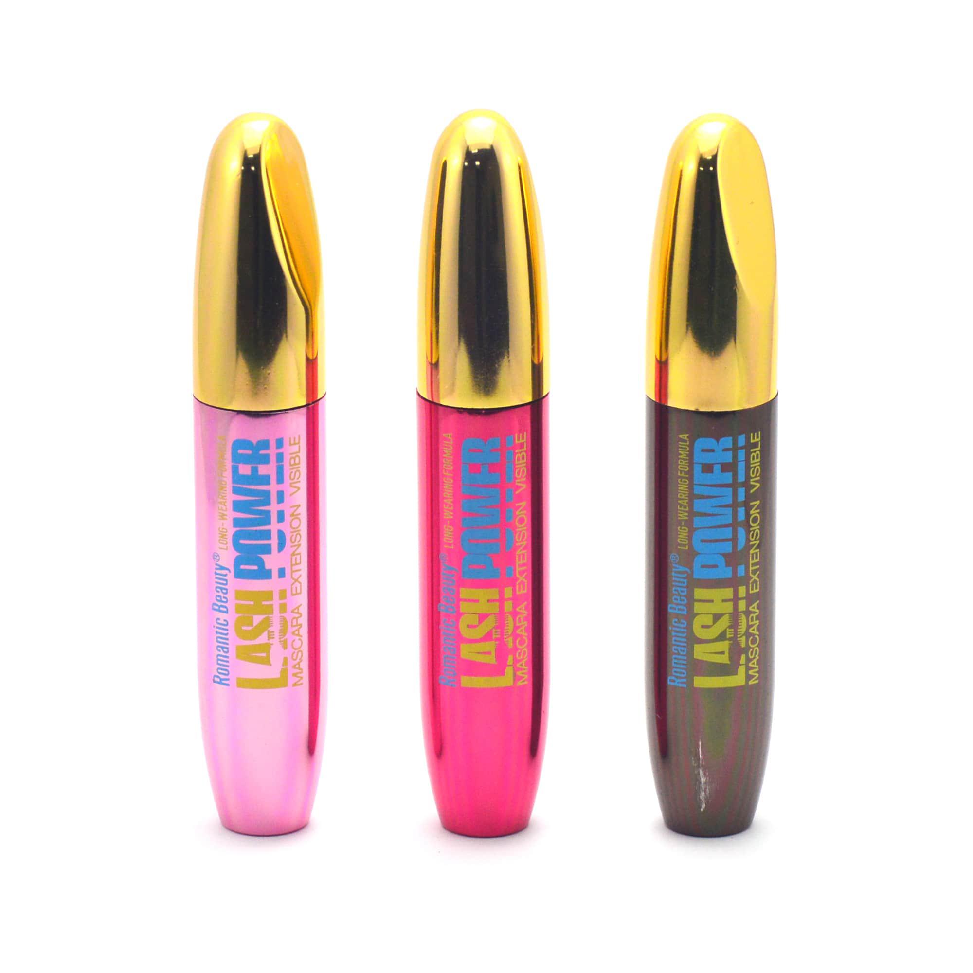 Pack de 24 unidades máscara de pestañas color negro "LASH POWER"