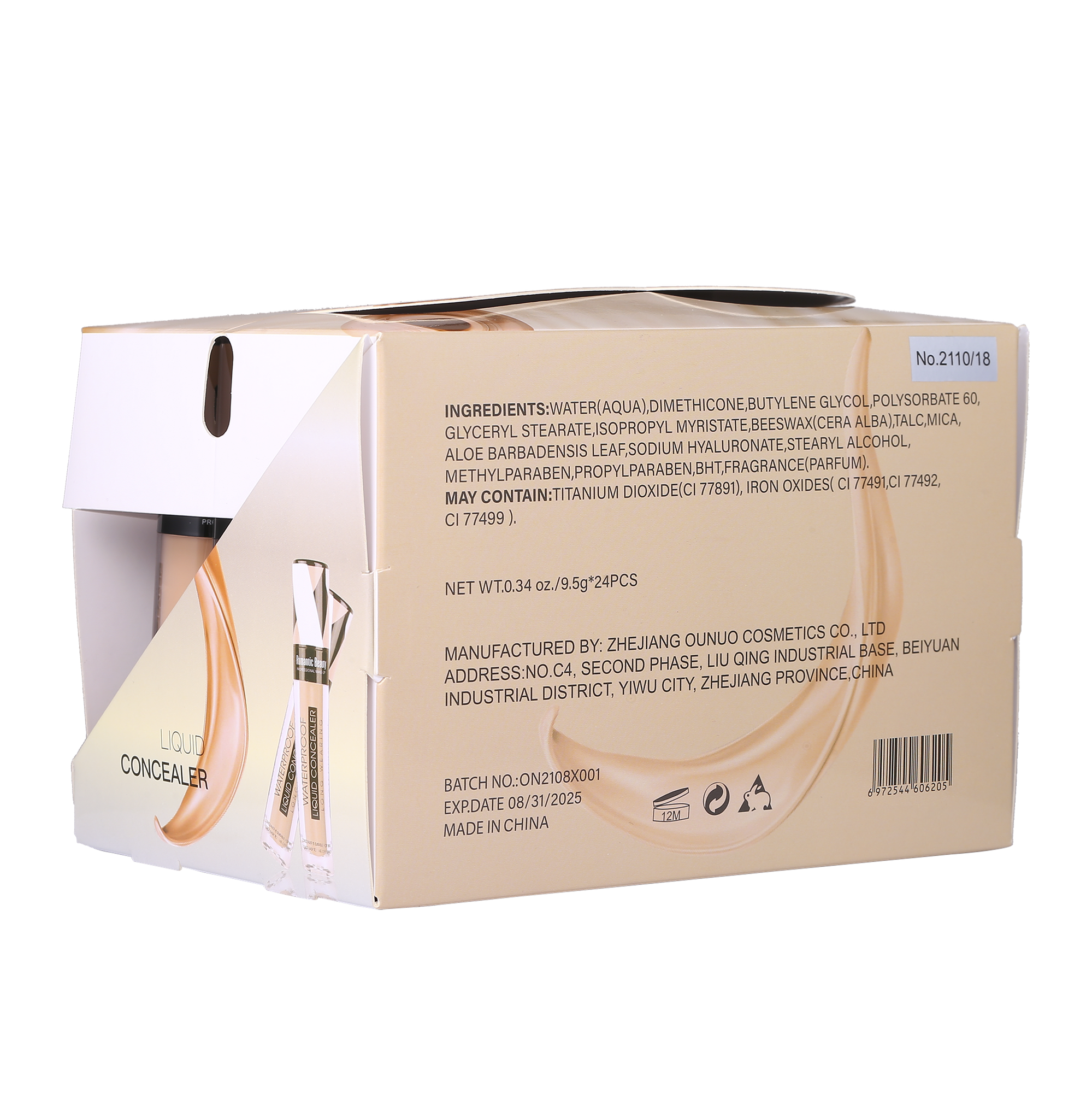 Miniatura Pack de 24 unidades. Corrector de Ojeras Líquido WATERPROOF.