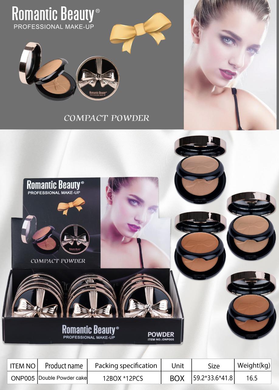 PACK DE 12 UNIDADES POLVO COMPACTO DOBLE "COMPACT POWDER"