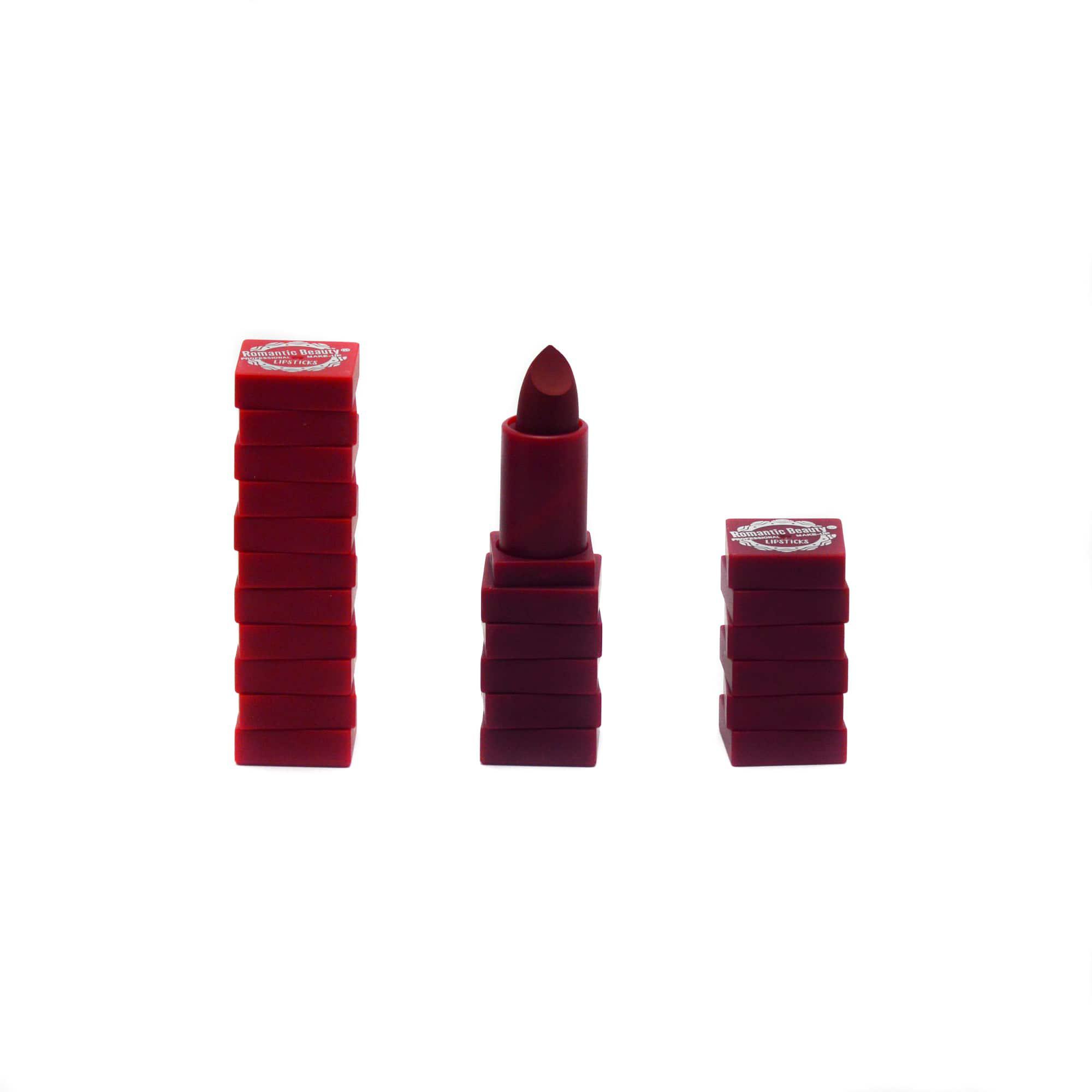 Pack de 24 unidades labial matte "Brick Style"
