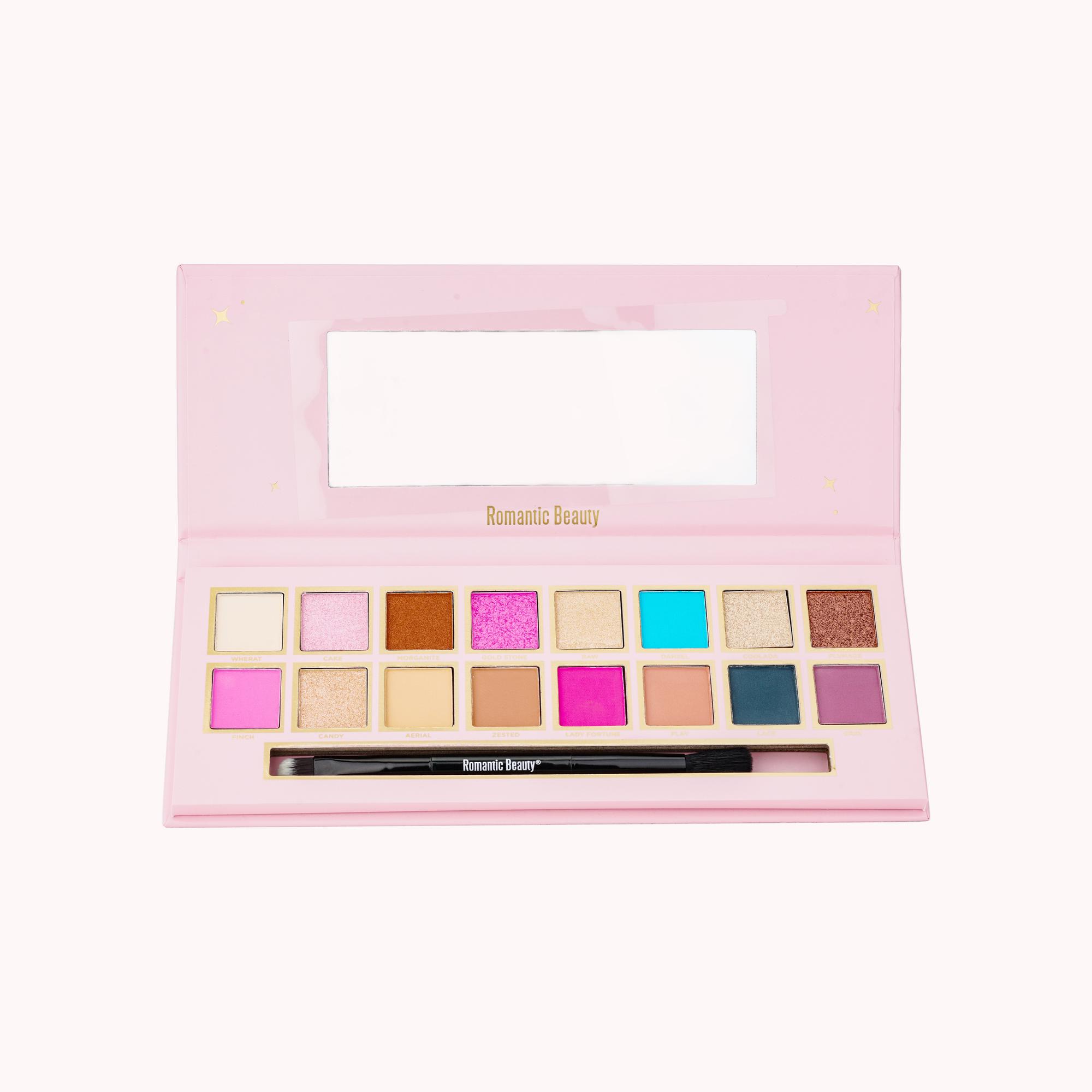 PACK DE 12 UNIDADES PALETA DE SOMBRAS "16 COLORS PALETTE"