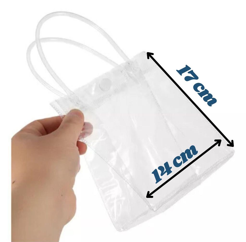 BOLSA TRANSPARENTE SIN LOGO