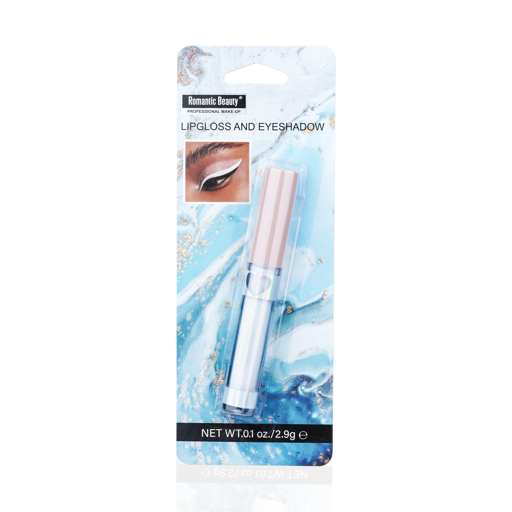 Pack de 12 unidades Lipgloss + Sombra de ojos.WHITE