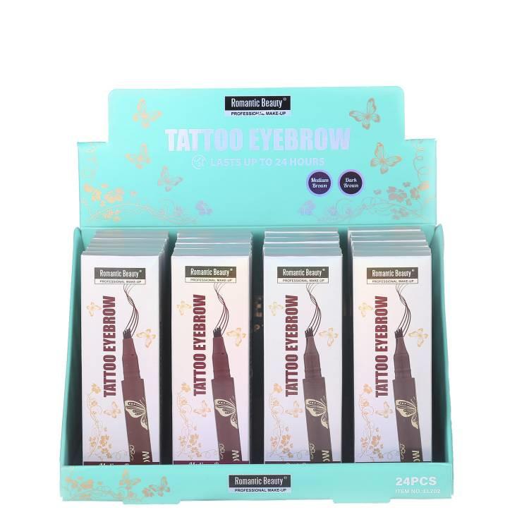 PACK DE 24 UNIDADES LÁPIZ DE CEJAS EFECTO MICROBLADING "TATTO EYEBROW"