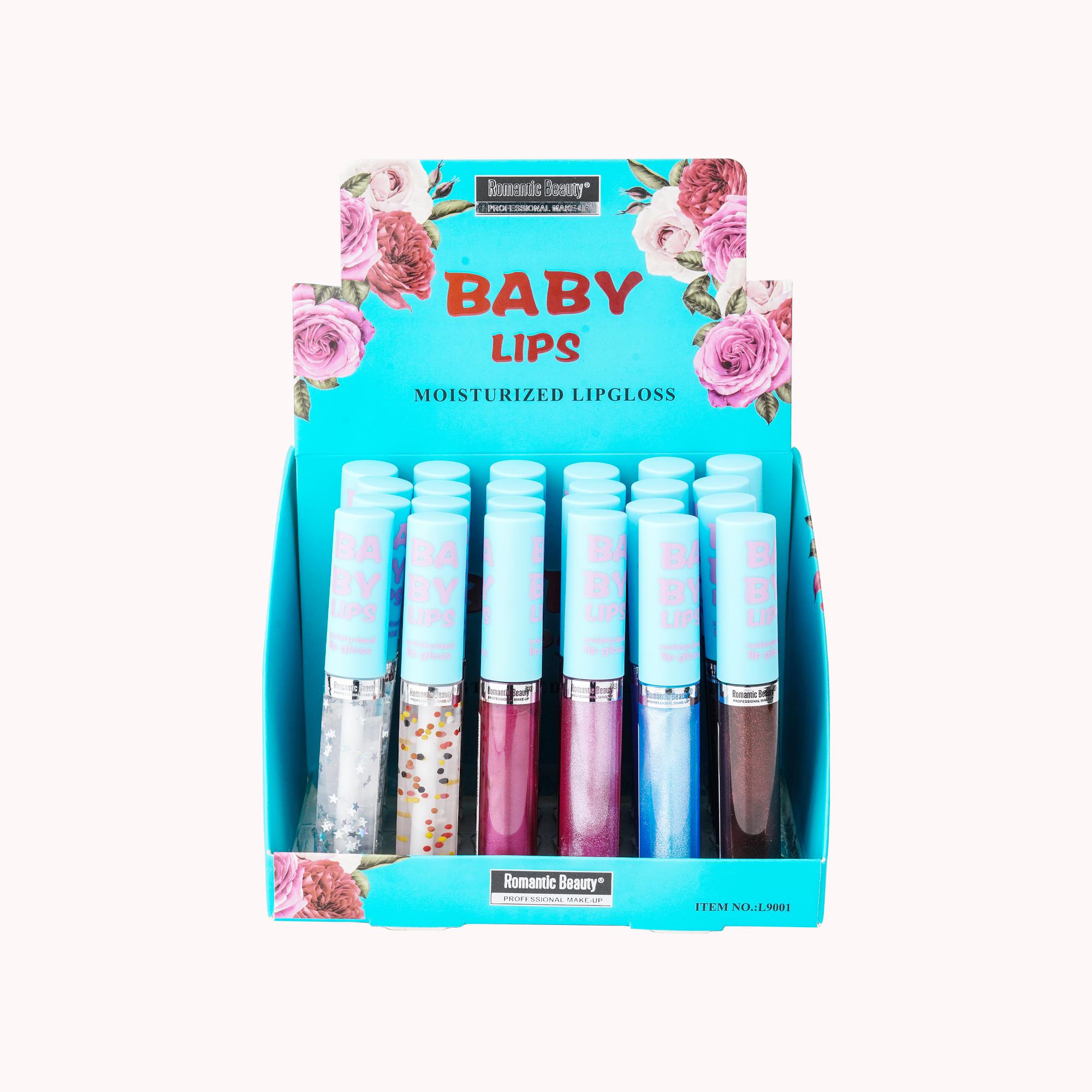 PACK 24 UNIDADES. LIP GLOSS. BABY LIPS