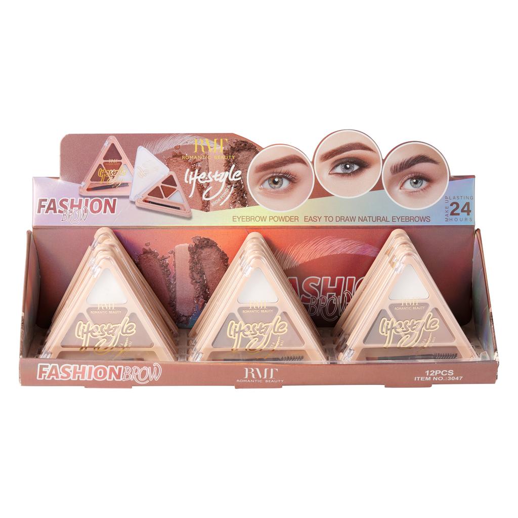 Pack 12 unidades SOMBRA DE CEJAS FASHION