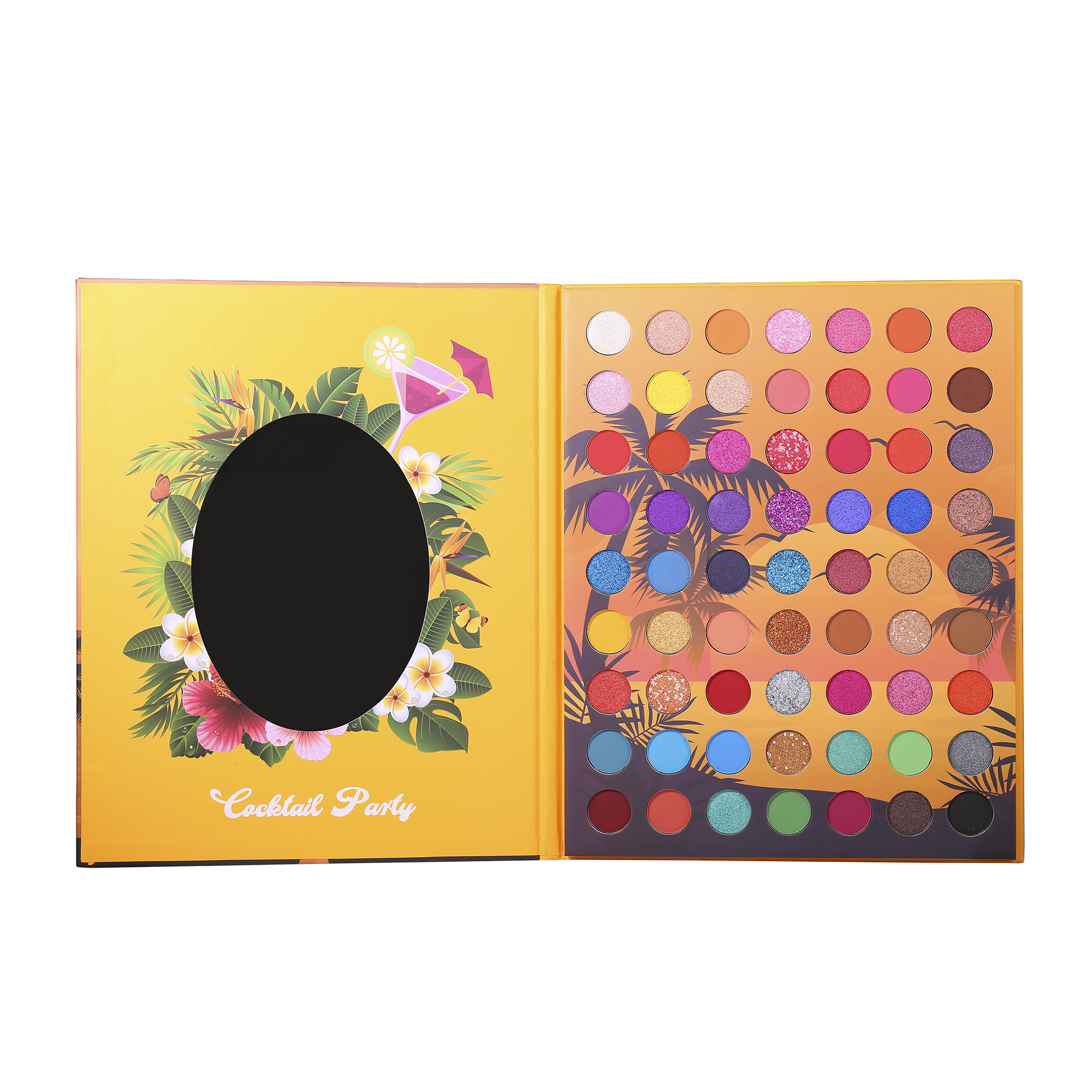 PACK DE 12 UNIDADES  PALETA DE 63 SOMBRAS  "COCKTAIL PARTY"