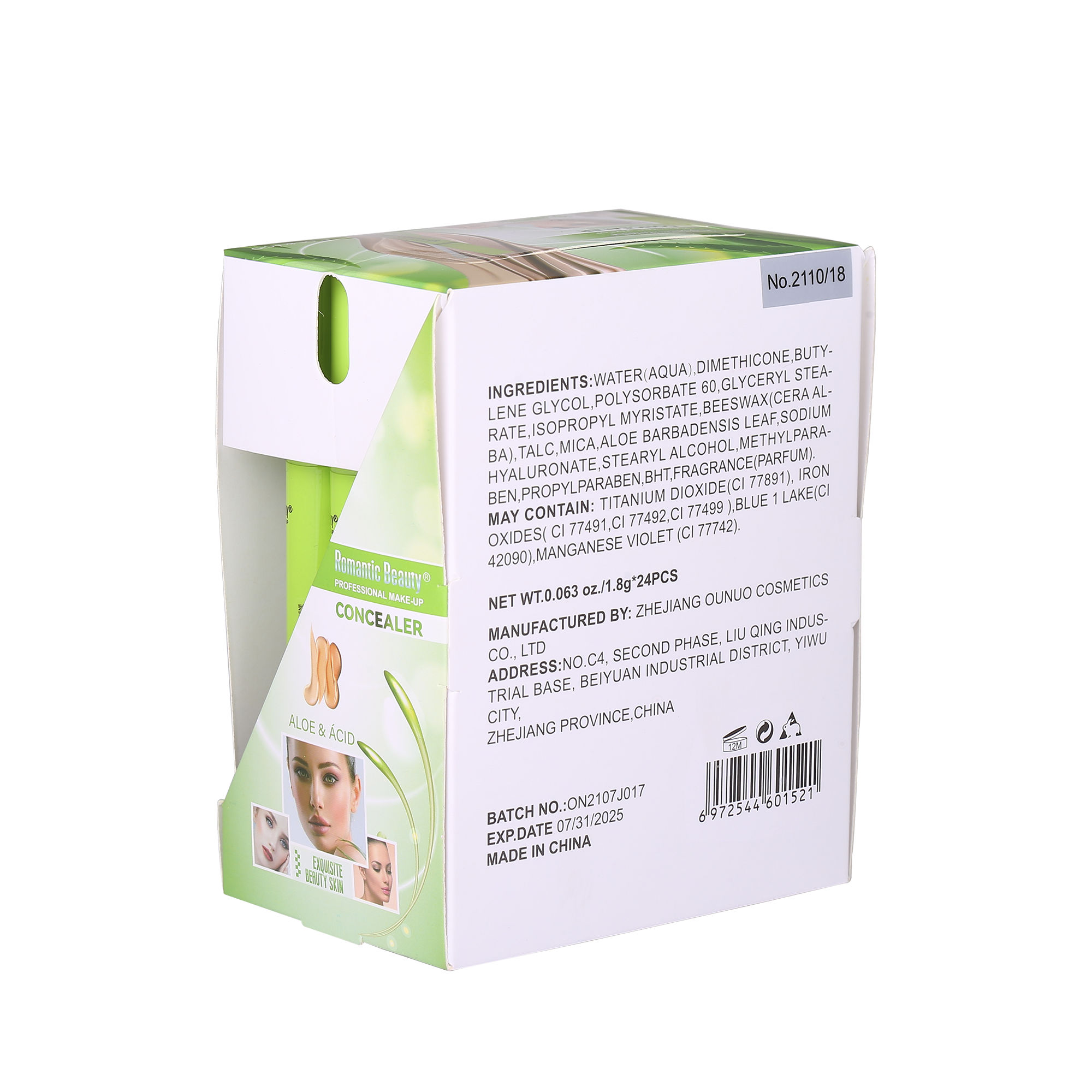 PACK 24 CORRECTOR ALOE ACID