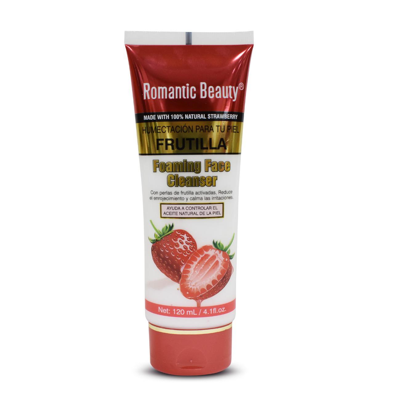 ESPUMA FACIAL FRUTILLA 120ML