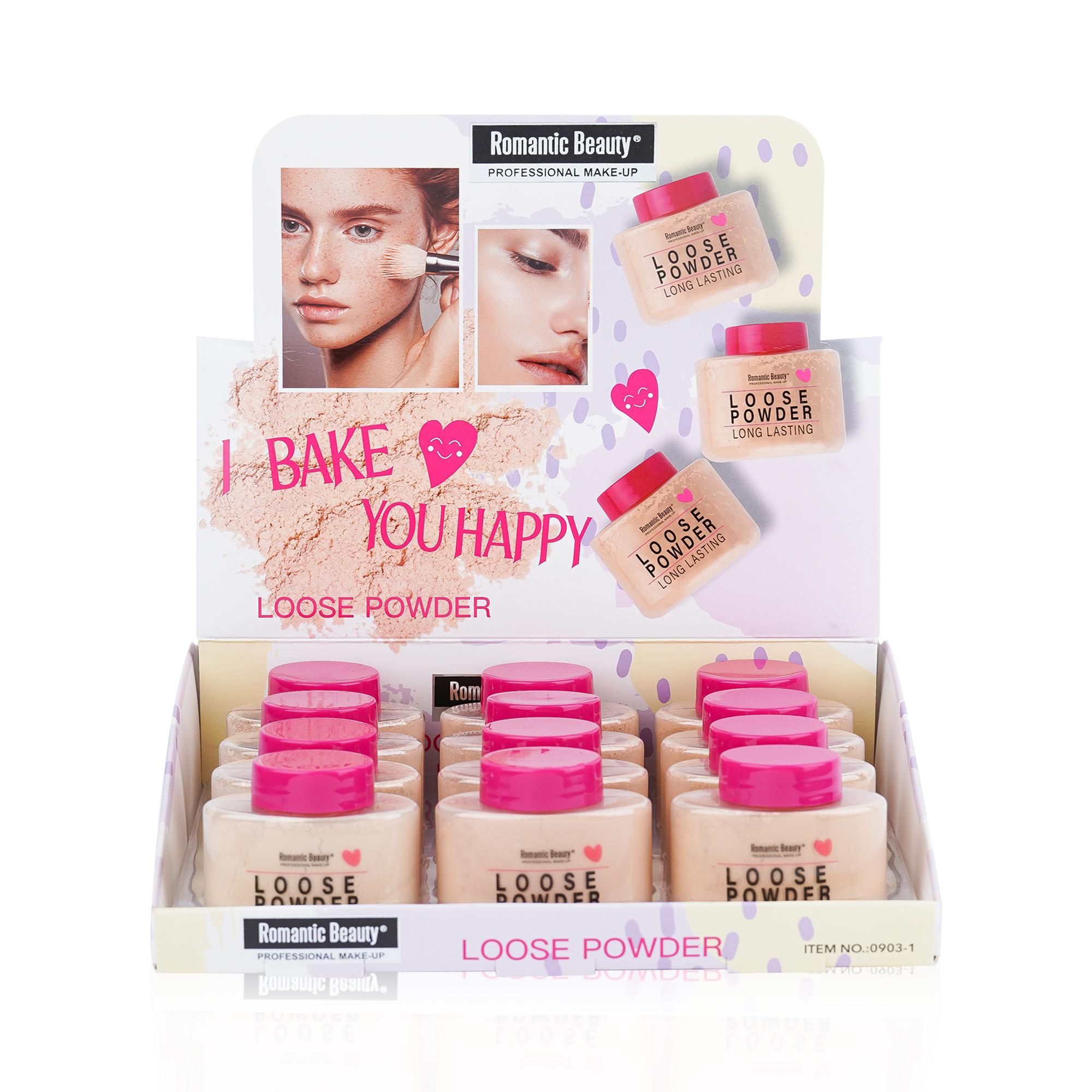 Pack de 12 unidades. Polvo Suelto. BAKE YOU HAPPY