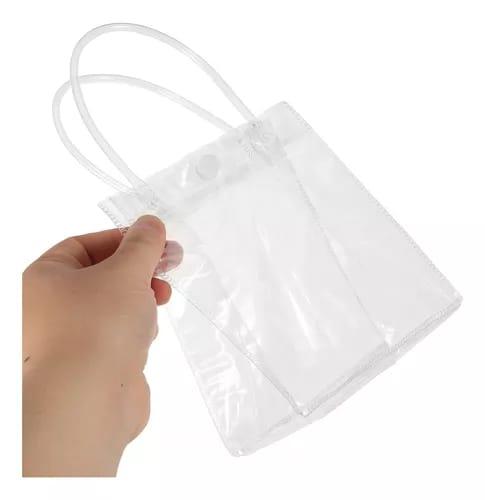 BOLSA TRANSPARENTE SIN LOGO -