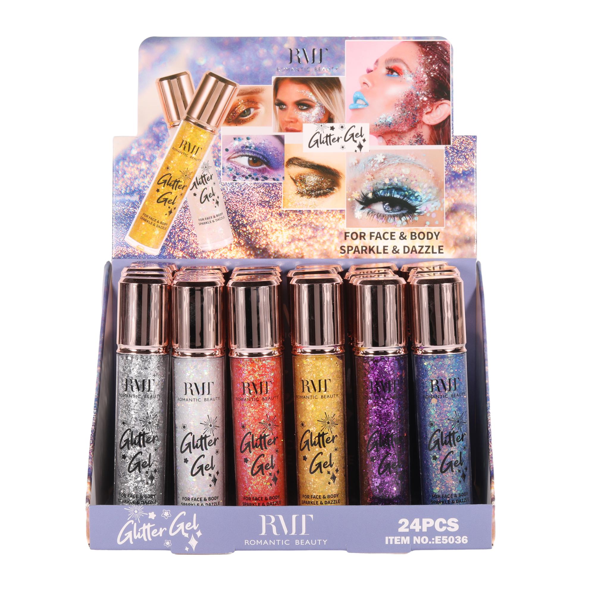 Miniatura Pack 24 unidades  SOMBRA EN GEL GLITTER  CARA Y CUERPO