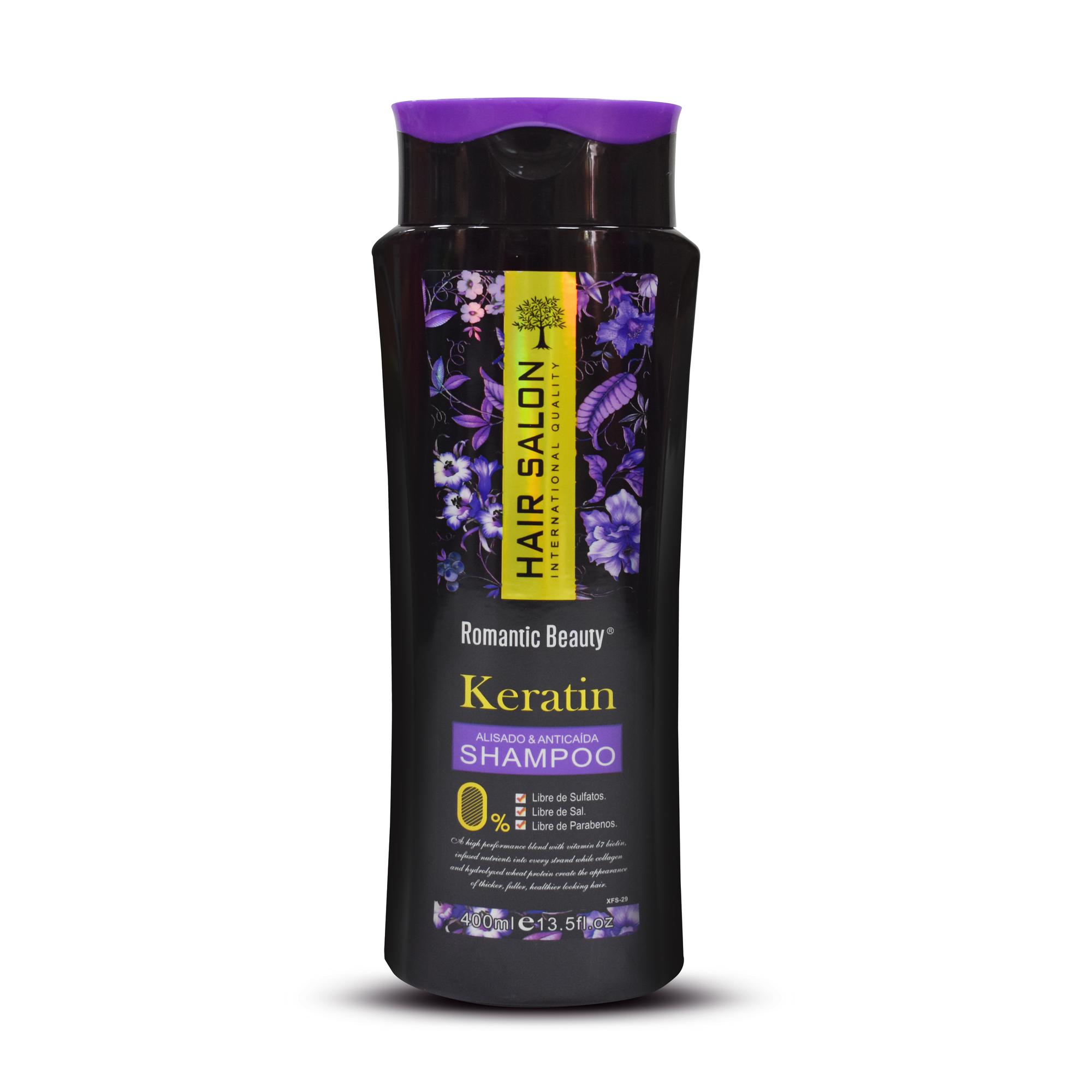 HAIR SALOON. Keratin Shampoo 0%. 400ml.