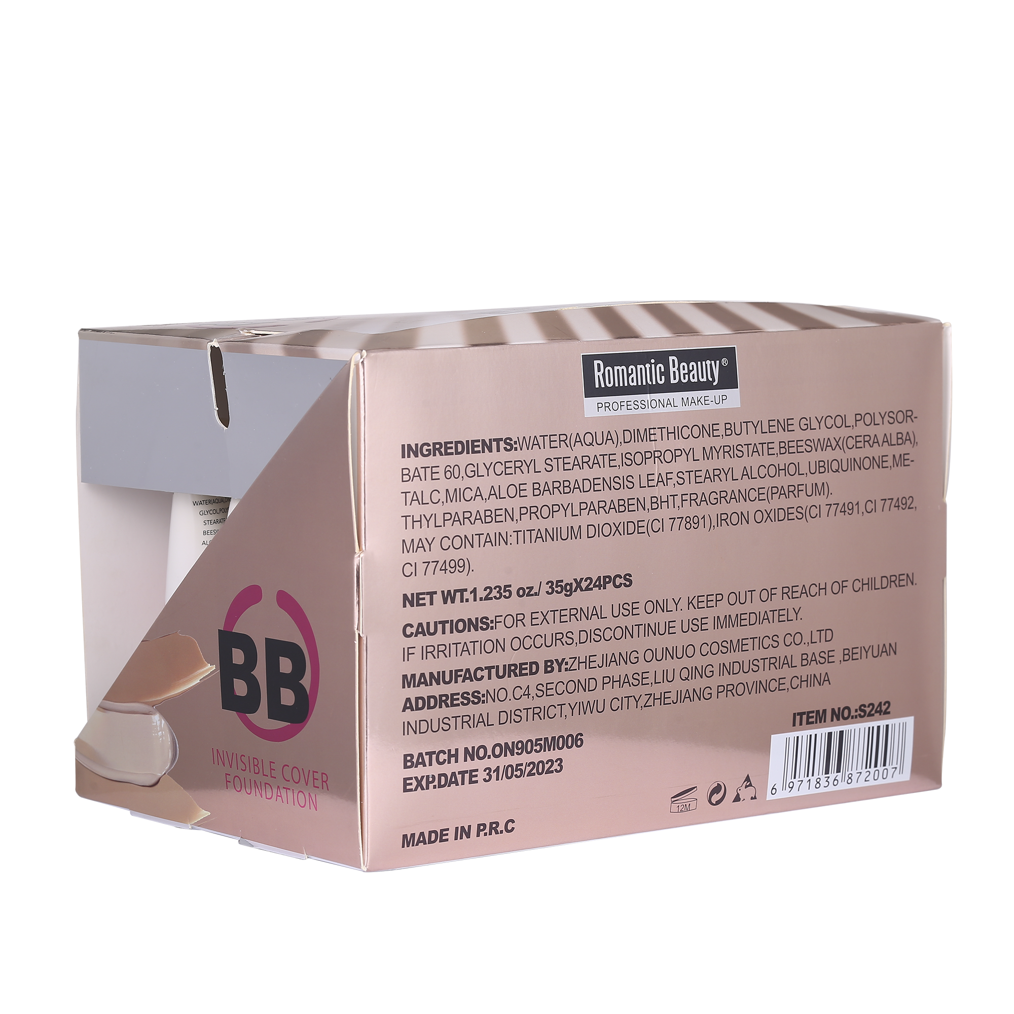 Pack de 24 unidades, BB CREAM DREAM FRESH