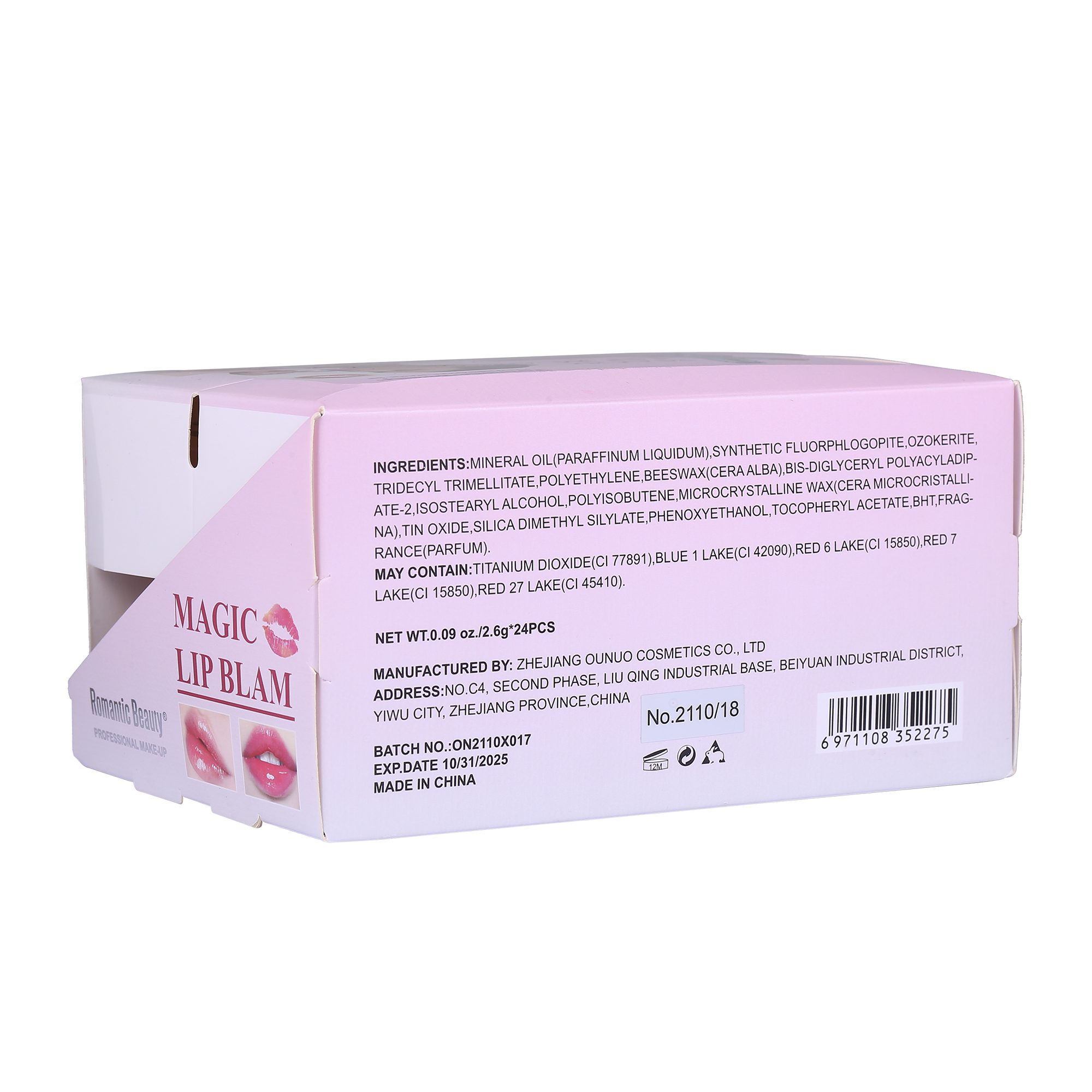 PACK DE 24 UNIDADES BALSAMO LABIAL MAGICO