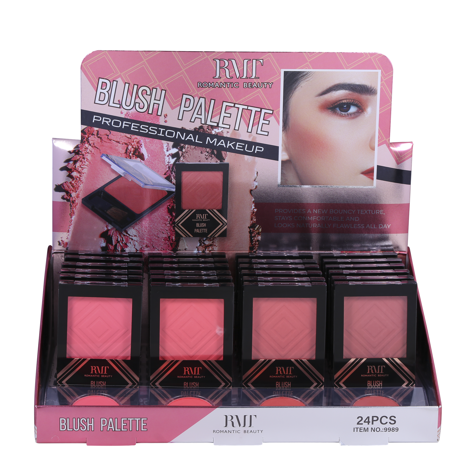 Pack de 24 unidades Rubor en polvo "BLUSHER"