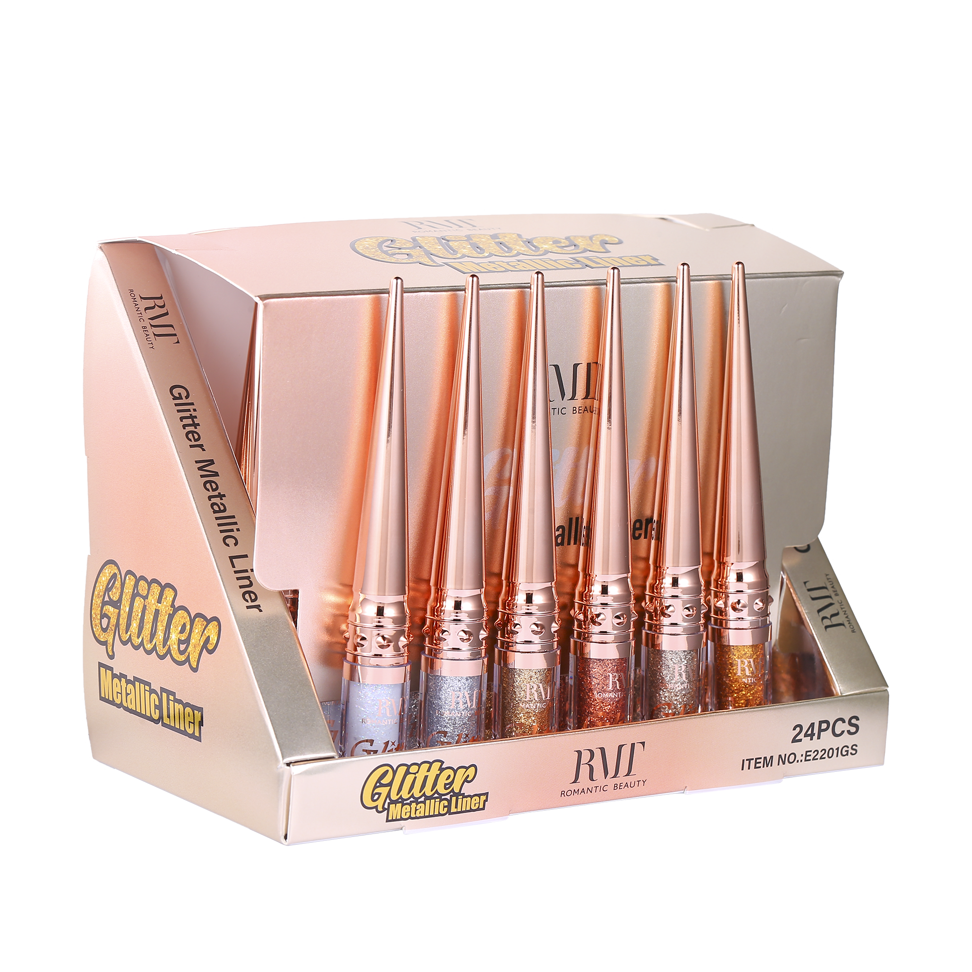 Miniatura Pack 24 unidades DELINEADOR GLITTER METALLIC LINER