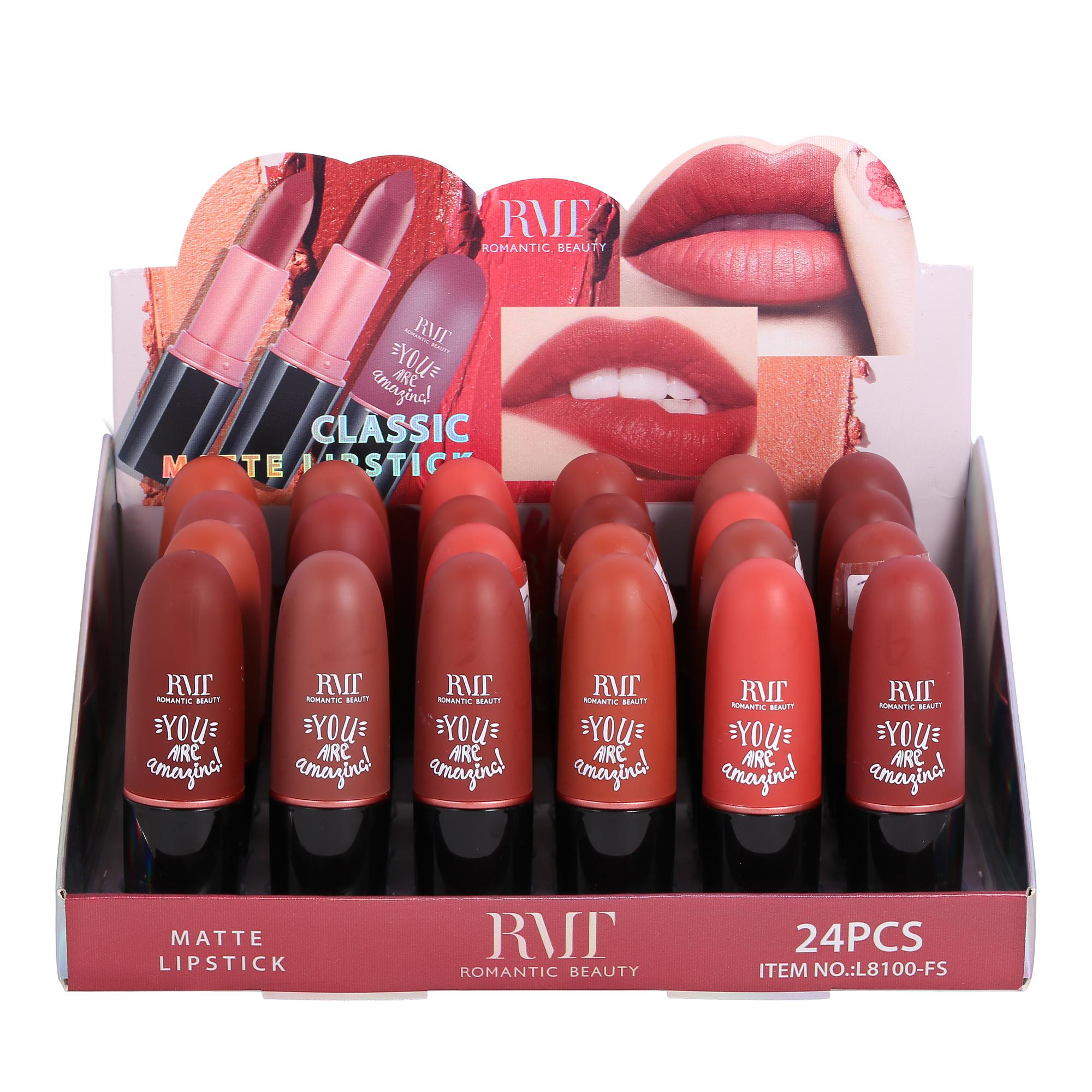 Pack 24 unidades LABIAL EN BARRA MATTE YOU ARE AMAZINC