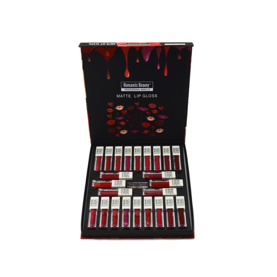 Pack de 24 unidades Labial de larga duración "Wake-Make"