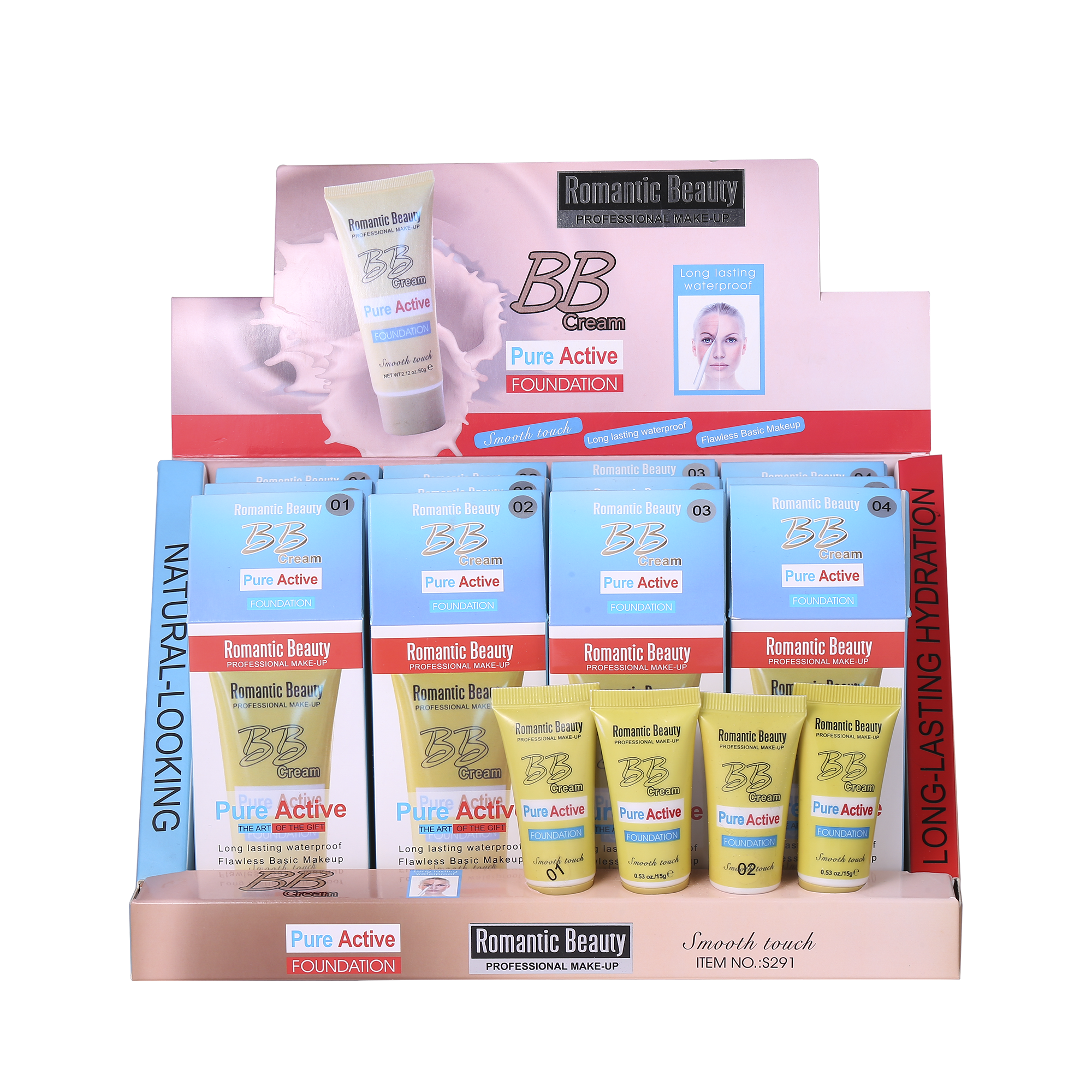 Pack de 12 unidades, BB CREAM PURE ACTIVE