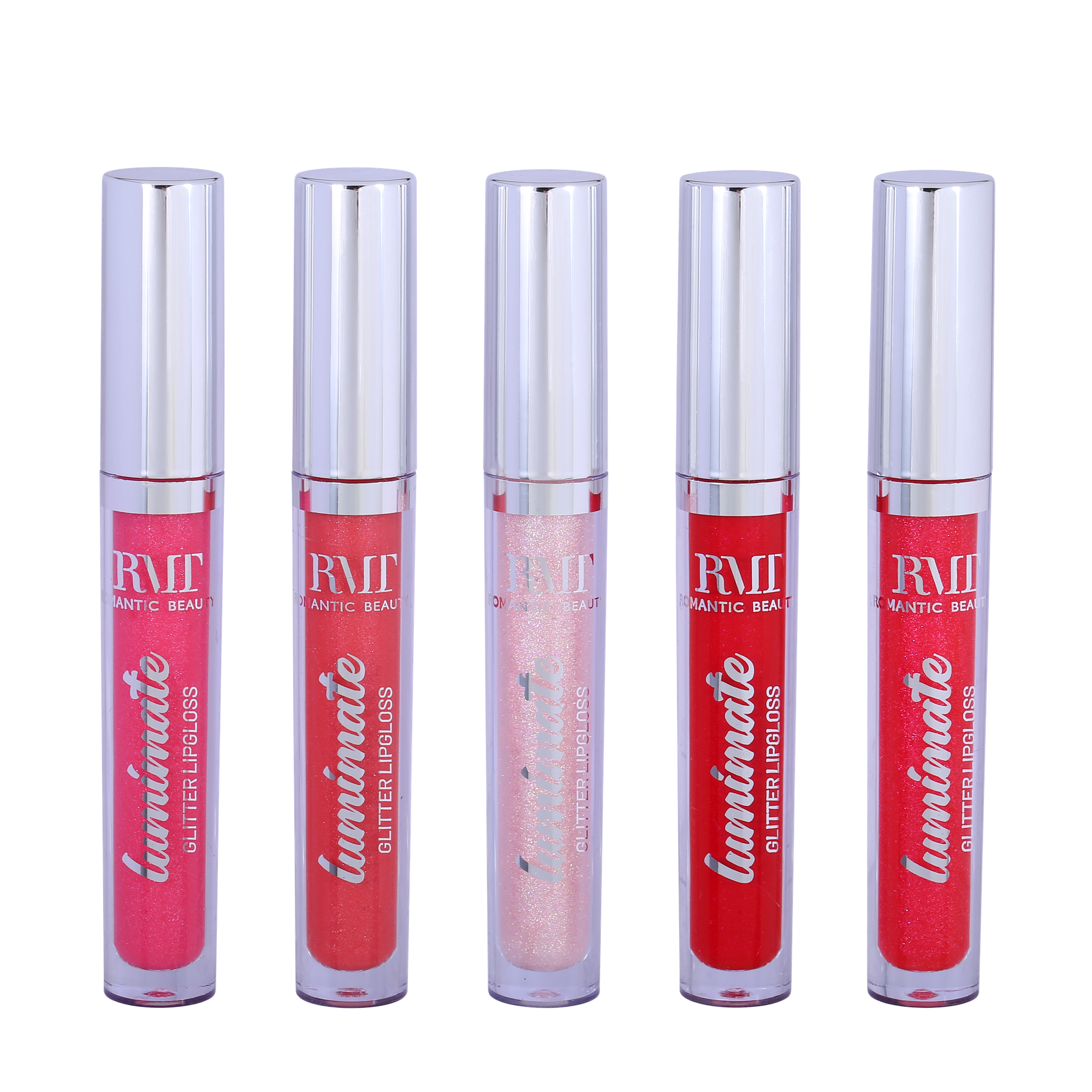 PACK 24 UNIDADES LABIALES CON DESTELLOS "LUMINATE ROUGE"