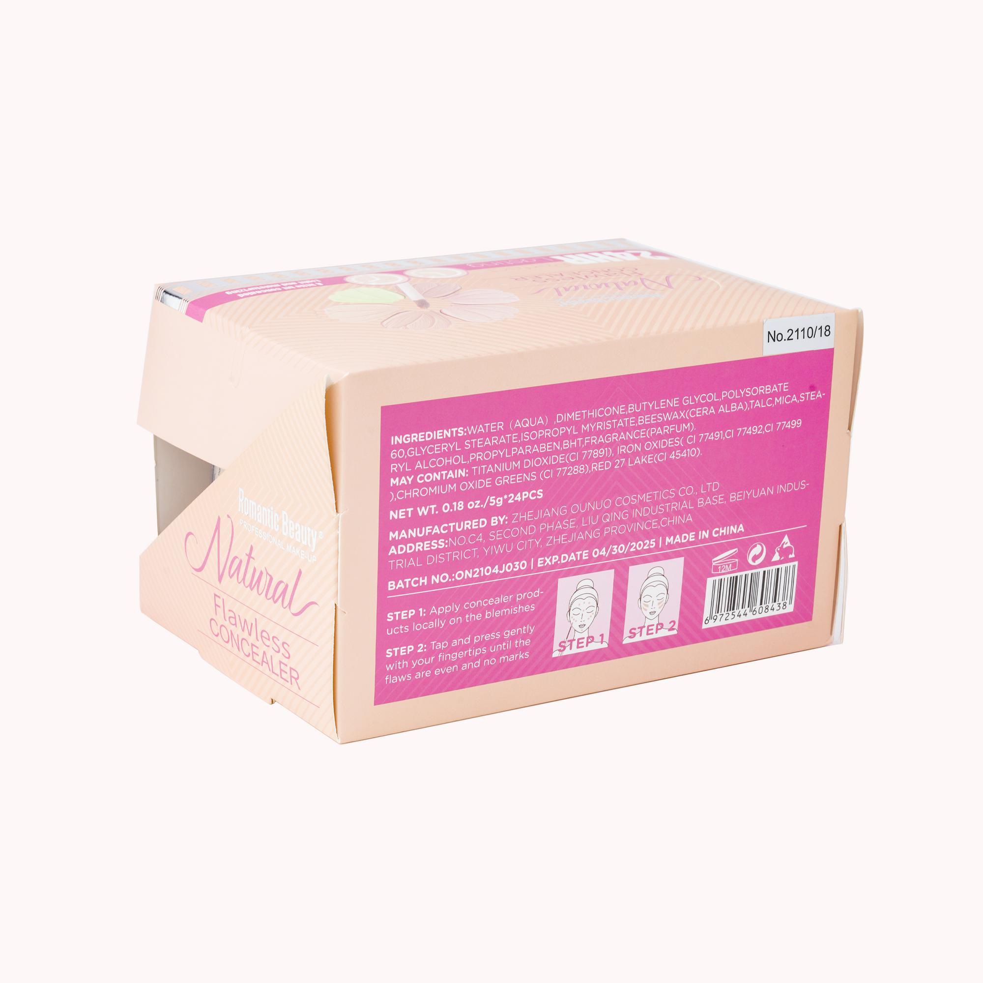 PACK DE 24 UNIDADES CORRECTOR NATURAL FLAWLESS