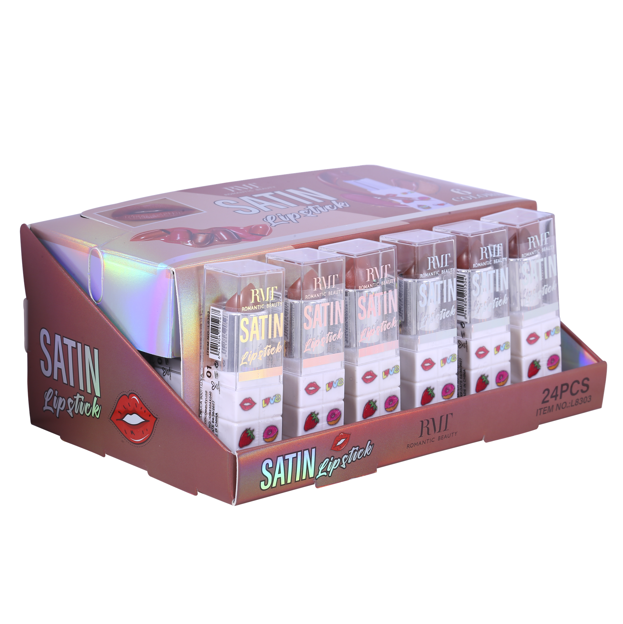 Miniatura Pack 24 unidades LIP STICK SATIN