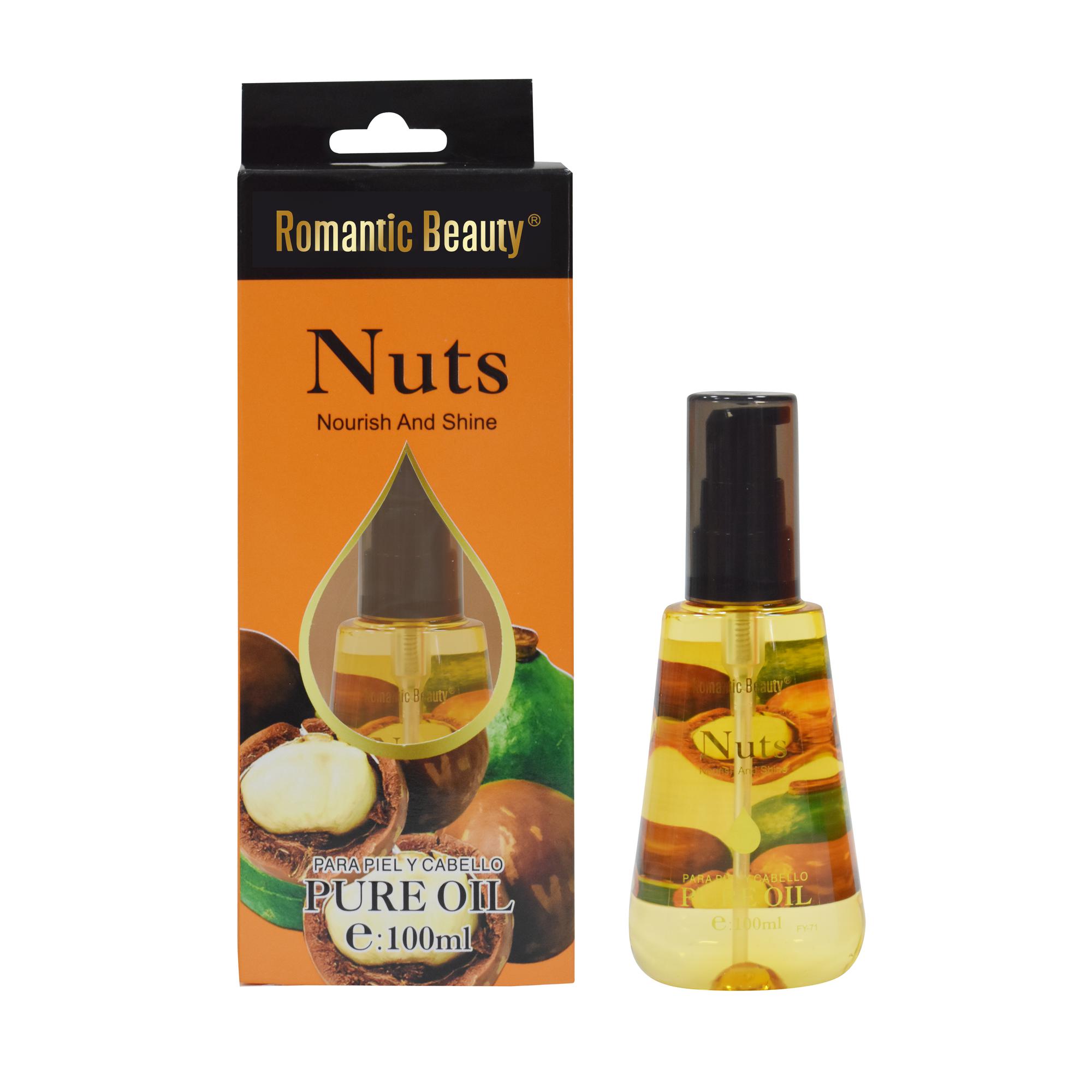 NUTS OIL. ACEITE DE NUEZ DE MACADAMIA.