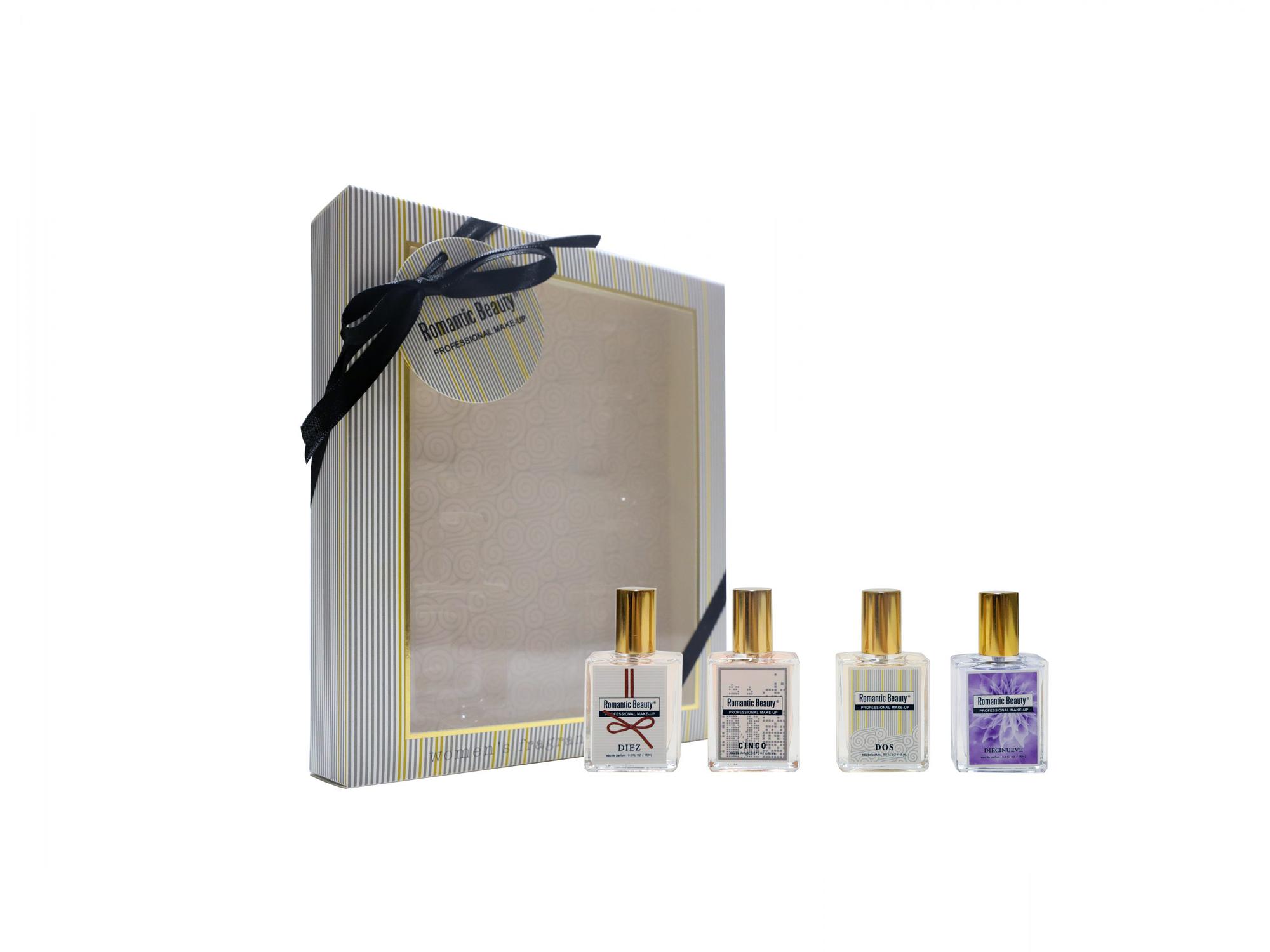 Pack de 4 perfumes miniatura 15ml "Stripes"