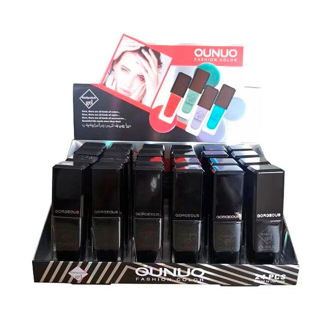 Pack de 24 esmaltes NP028 - F (NEGRO)