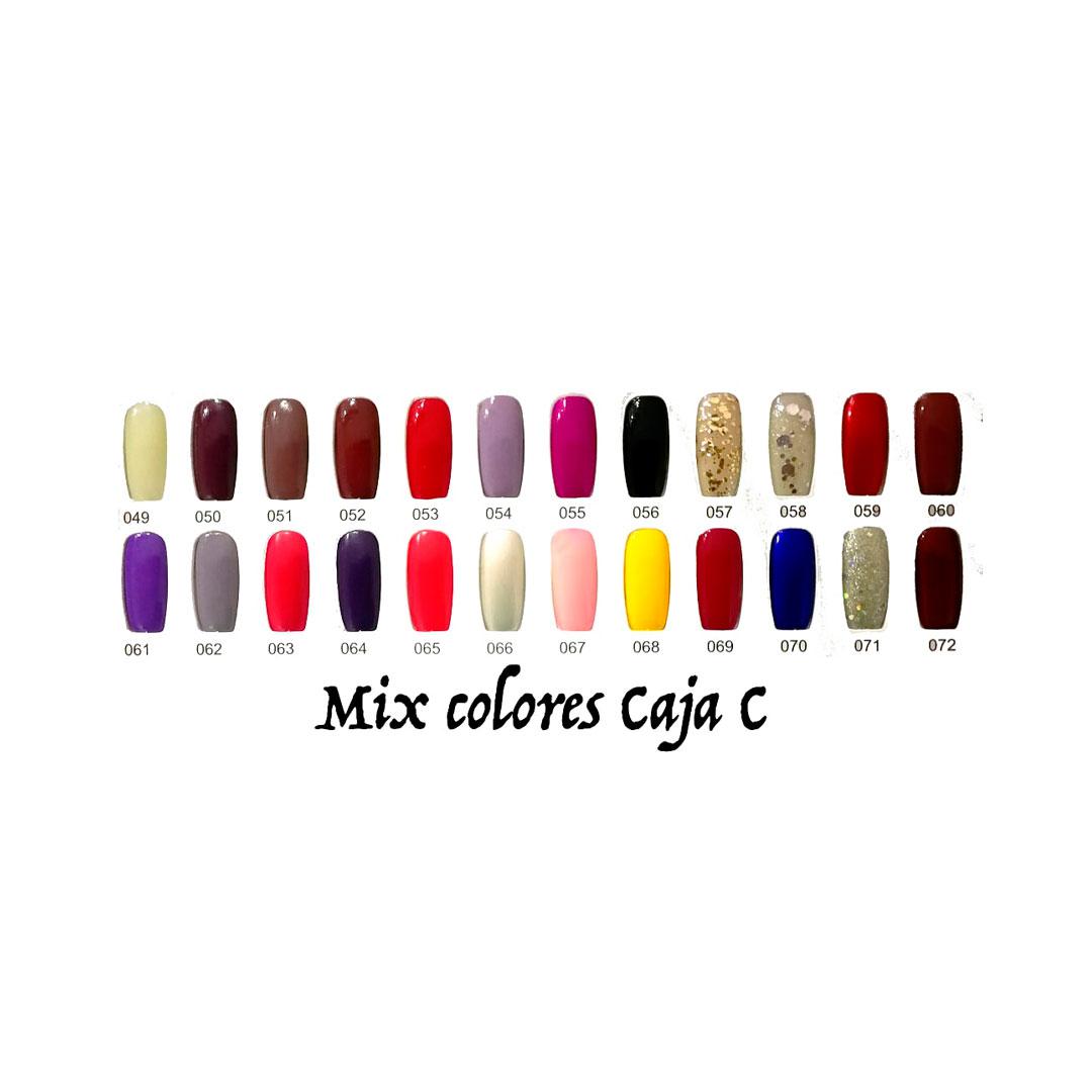 Pack de 24 esmaltes NP035 - C (49-72)
