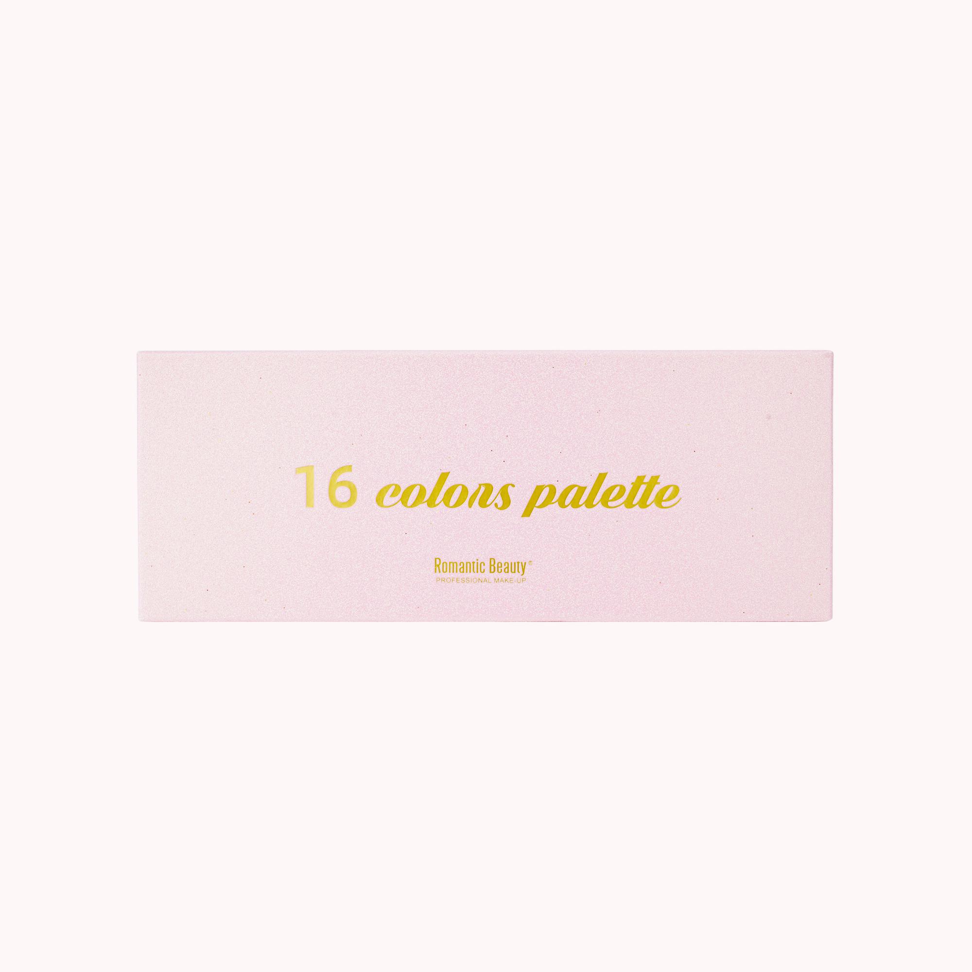 Miniatura PACK DE 12 UNIDADES PALETA DE SOMBRAS "16 COLORS PALETTE"