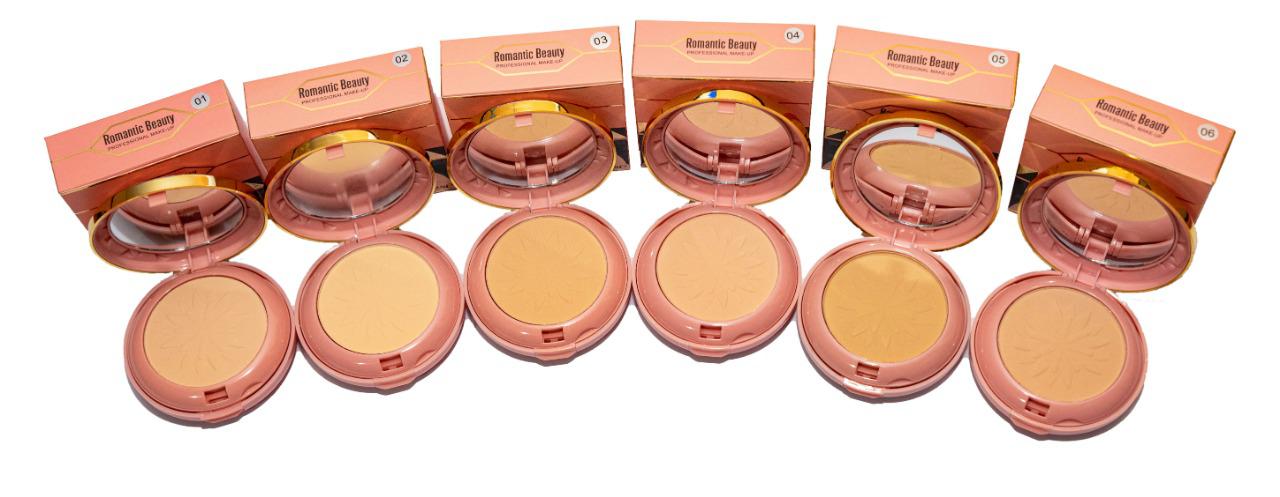 Pack de 12 unidades Polvo compacto "Natural color"