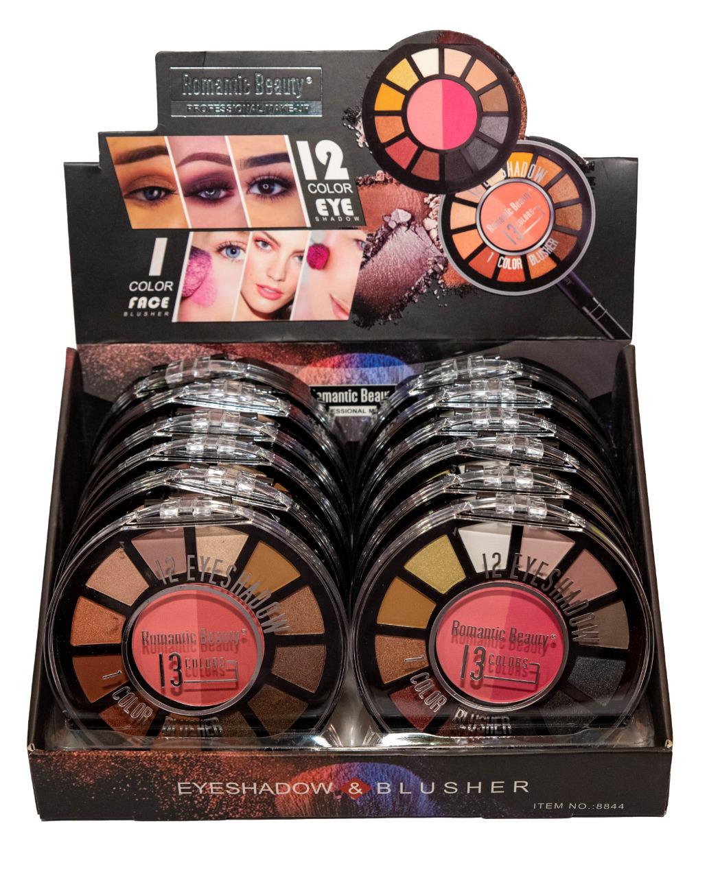 Pack de 12 Paletas de sombras "One color face"