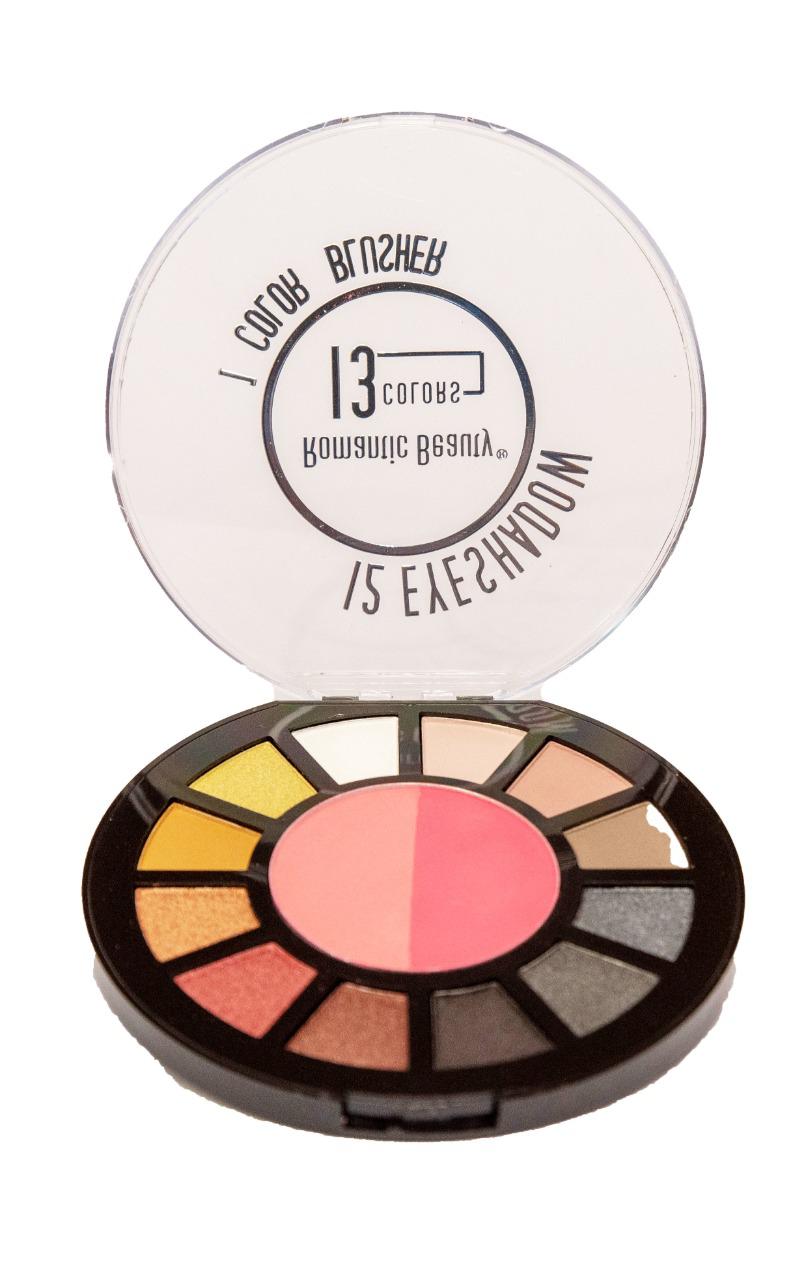 Miniatura Pack de 12 Paletas de sombras "One color face"