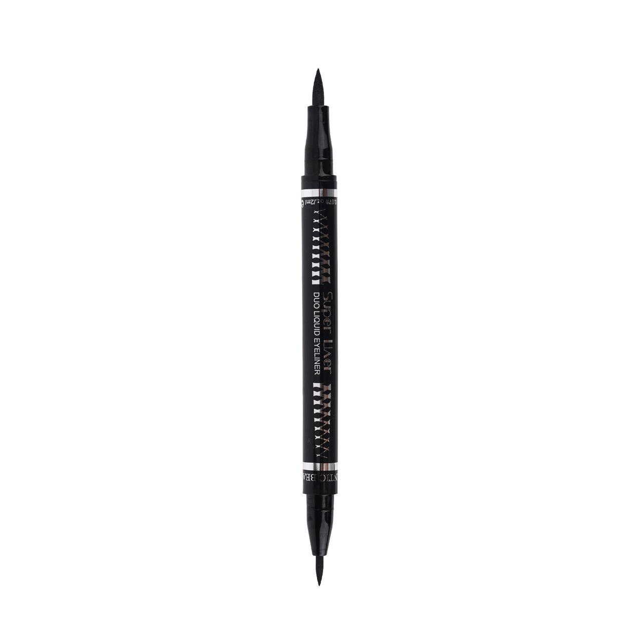 Pack de 12 Unidades Delineadores Plumon Negro